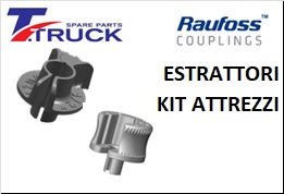 raufoss estrattori kit attrezzi